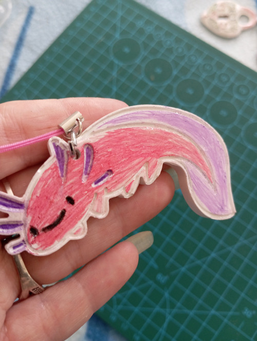 Přívěsek axolotl