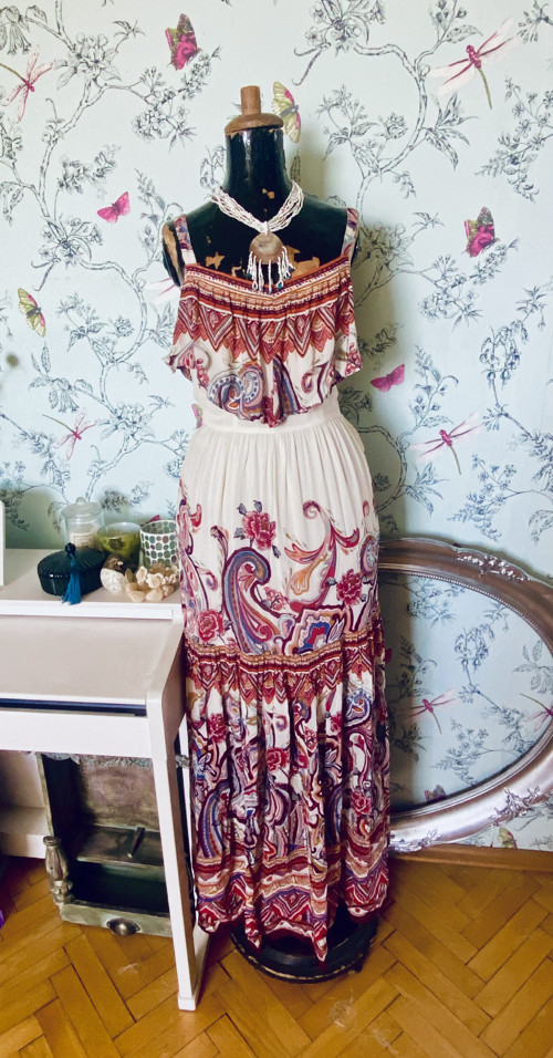 Šaty boho vzory velkolepé — foto 1