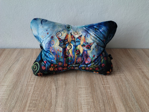 3D polštář "kost" kočky