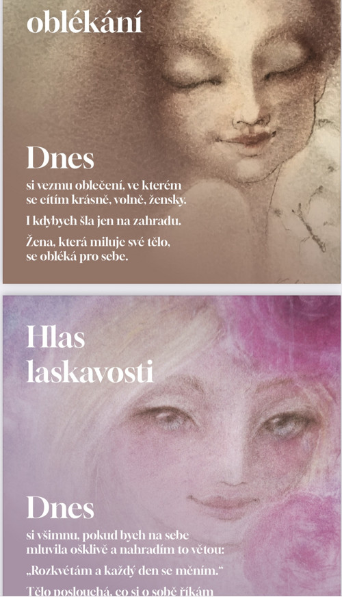 Denní dotek laskavosti-digitalni karty