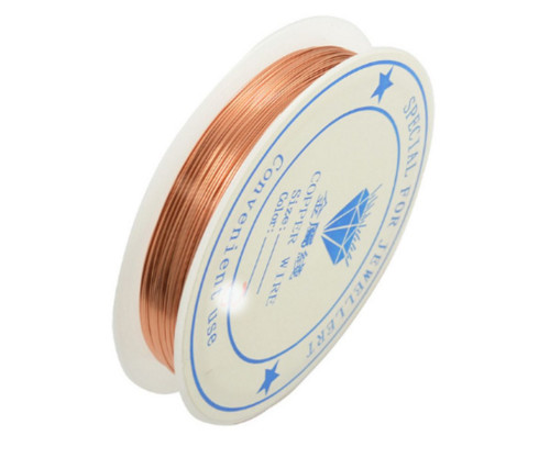 1ks měděné umělecké na šperky Spool Craft Cord