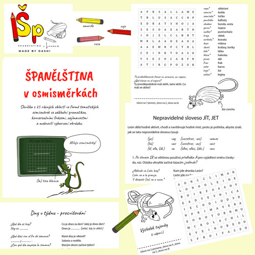 Španělština s Leonem - Španělština v osmisměrkách