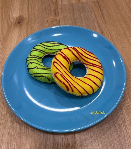Hračka z filcu do kuchyňky - DONUT