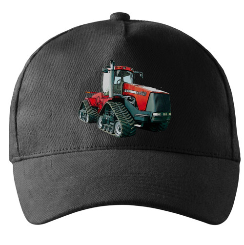 Kšiltovka s traktorem CASE IH STX 440 černá — foto 1