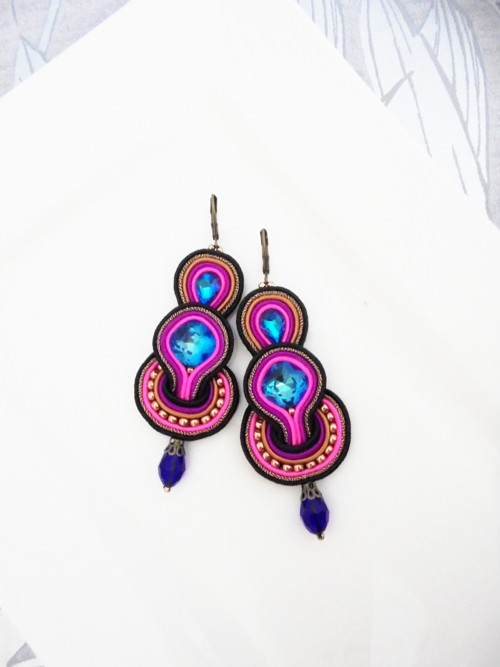 Soutache náušnice
