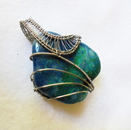 Přívěsek - Azurit-Malachit /2