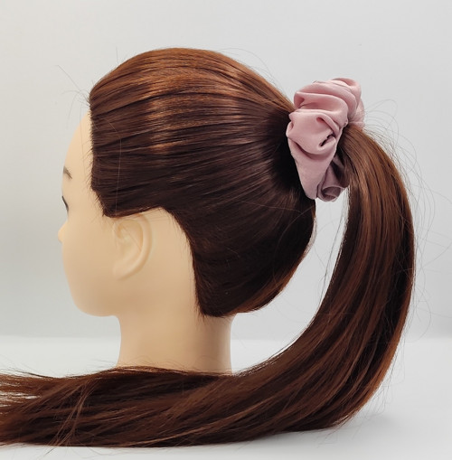 Scrunchie gumička starorůžová L — foto 1