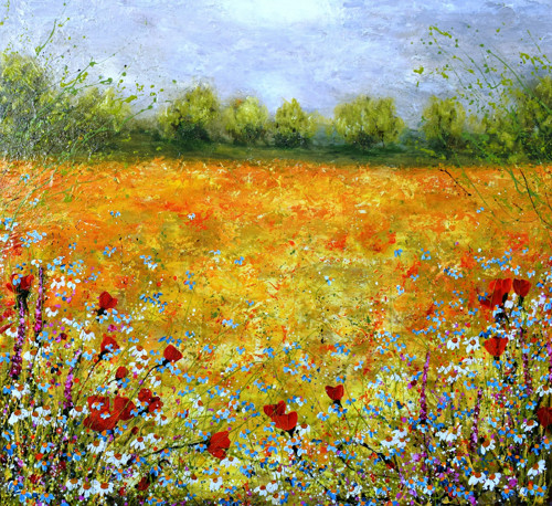 Přede žněmi........100x110cm