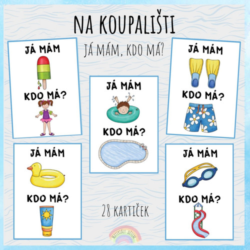 Já mám, kdo má? Na koupališti