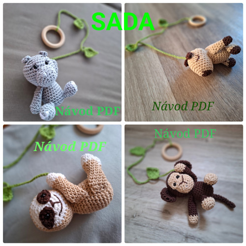 Sada návodů na závěsy na hrazdičku