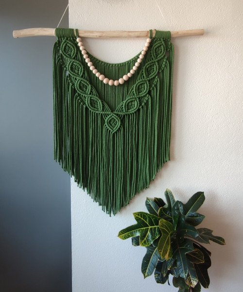 Nástěnné macramé