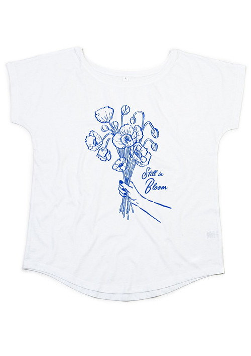 Bio dámské tričko "Still in bloom" — foto 1