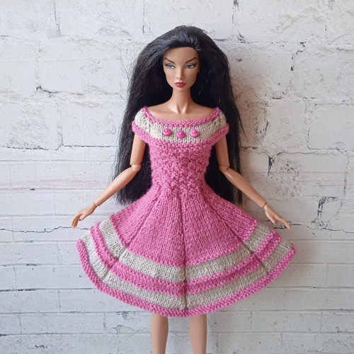 Oblečky pro Barbie, FR, Integrity - šaty — foto 1