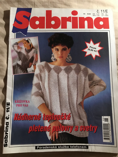 Sabrina č.11 Pletené pulovry a svetry