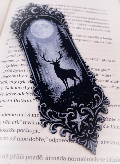 Záložka Fantasy Jelen