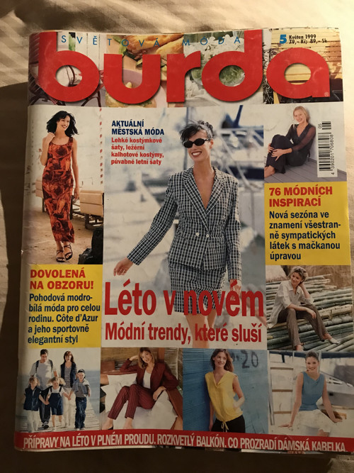 Burda 5 květen 1999/ Léto v novém