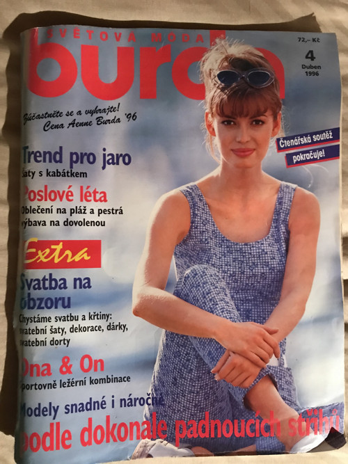 Burda č.4 Duben 1996 ´Trend pro jaro ´
