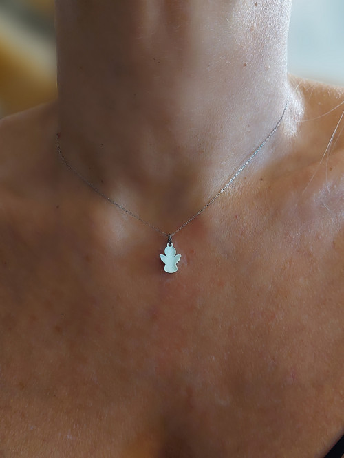 Minimalistický řetízek a andelíček