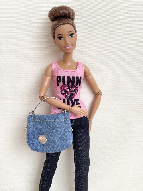 Džínová kabela pro Barbie