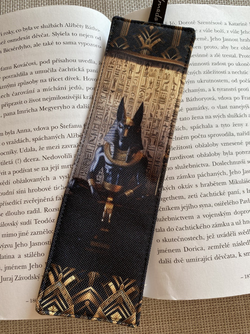 Záložka do knihy - Anubis