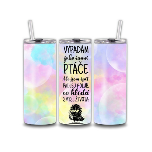 Termohrnek Vypadám jako ranní ptáče
