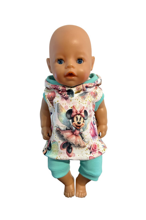 Letný set pre Baby Born 43 cm - minnie