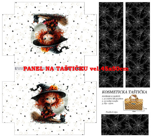 Panel na taštičku bavlna