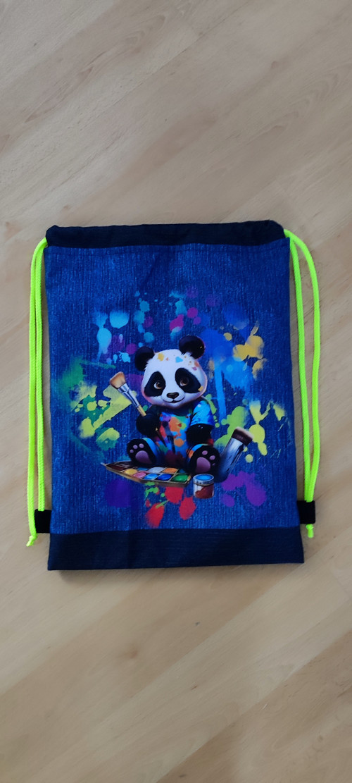 Vak na záda - panda.