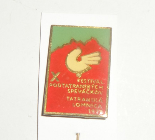 Jehlicový ODZNAK • Tatranská Lomnica 1977