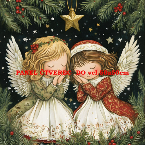 Bavlněný panel 10x10 cm