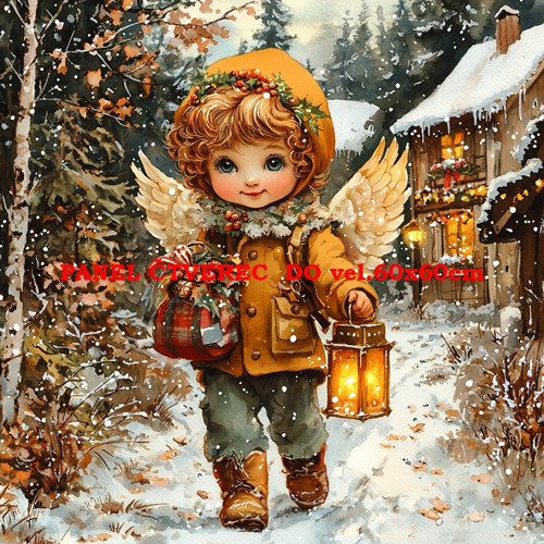 Bavlněný panel 10x10 cm