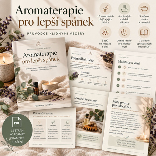 Aromaterapie pro lepší spánek | PDF průvodce