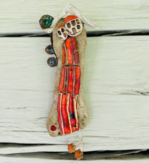 Driftwood A Keramika - Závěs S Domečky