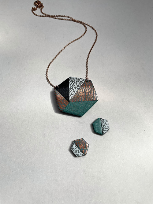 Patchwork hexagon