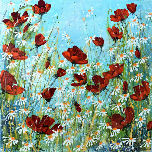 Ve větru.......60x60cm