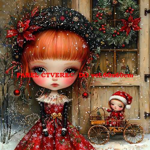 Bavlněný panel 10x10 cm