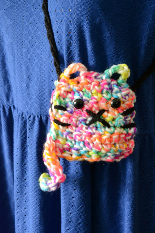 Kočičková crossbody kabelka / taška / taštička
