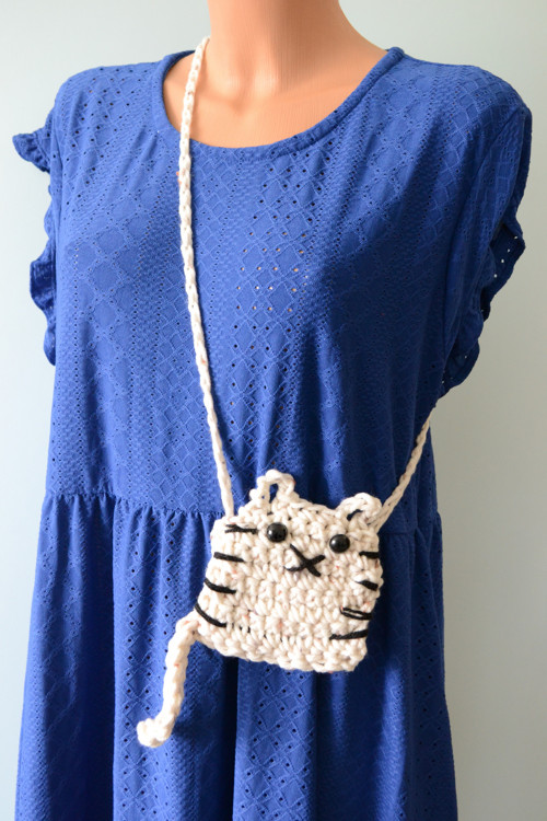 Kočičková crossbody kabelka / taška / taštička