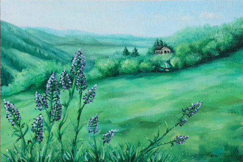 Letní procházka | 30 × 20 cm