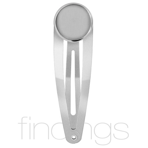 Sponka pukačka / Lůžko 12mm / 1ks / Platina