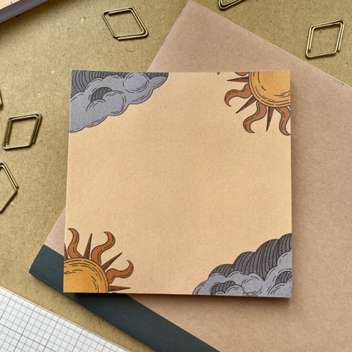 Trhací bloček Slunce