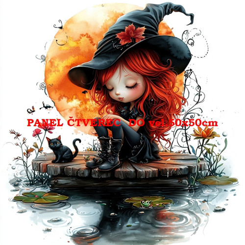 Bavlněný panel 10x10 cm