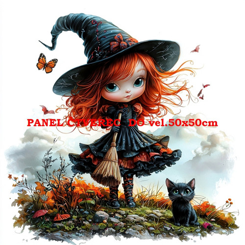 Bavlněný panel 10x10 cm