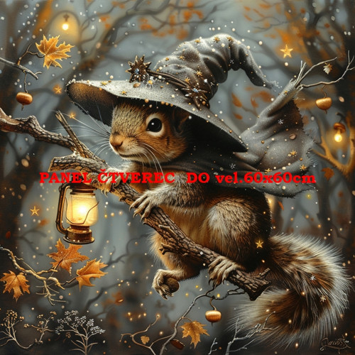 Bavlněný panel 10x10 cm