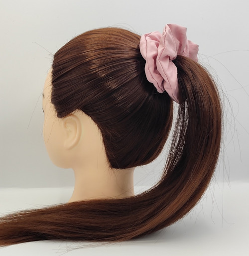 Scrunchie gumička starorůžová L - klasik