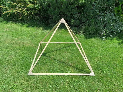 Pyramida dřevěná 100 cm skládací - ENERGIE