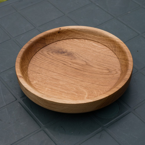 Dubová miska 23x5 cm.