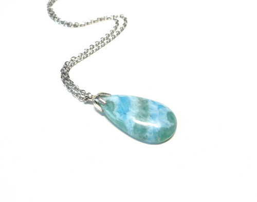 Larimar - řetízek z chirurgické oceli