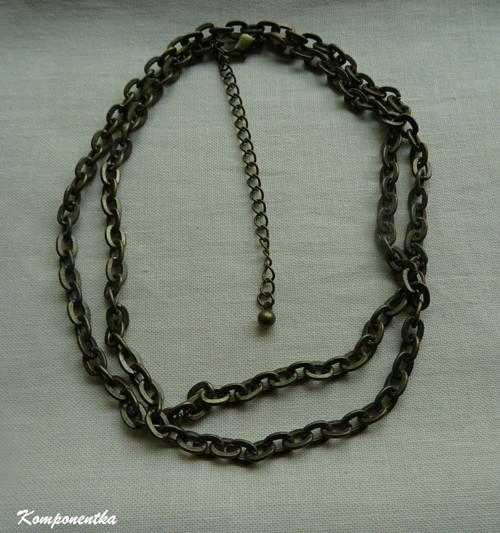 Kovový řetízek 4mm 60cm1kus