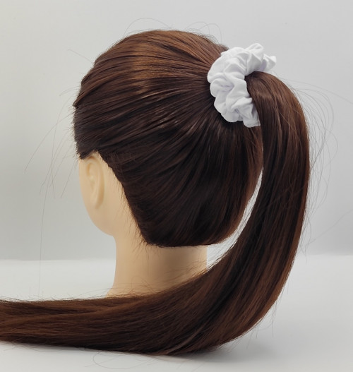 Scrunchie gumička bílá S — foto 1